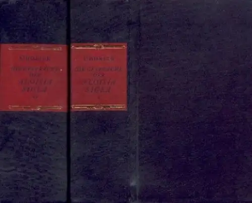 Buch: Die Gespräche der Aloisia Sigea, Chorier, Nicolas. 2 Bände, 1984