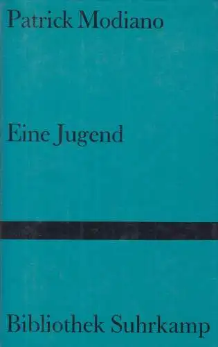 Buch: Eine Jugend, Modiano, Patrick, 1988, Suhrkamp Verlag, gebraucht, gut