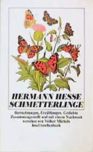 Buch: Schmetterlinge, Hesse, Hermann, 1992, Insel Verlag, gebraucht, sehr gut