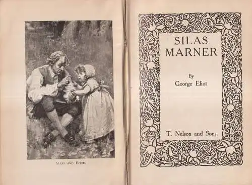 Buch: Silas Marner. George Eliot, T. Nelson & Sons, englisch, gebraucht, gut
