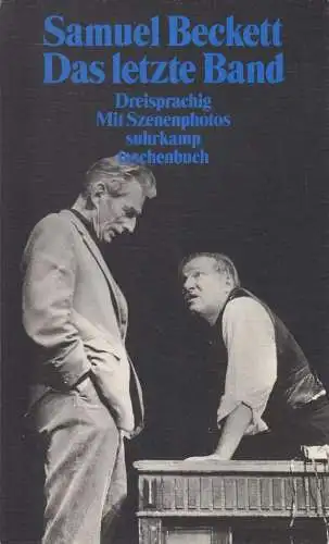Buch: Das letzte Band. Beckett, Samuel, 2000, Suhrkamp Taschenbuch, dreisprachig