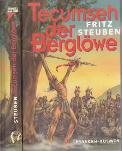 Buch: Tecumseh der Berglöwe, Steuben, Fritz. 1996, Franckh-Kosmos Verlag