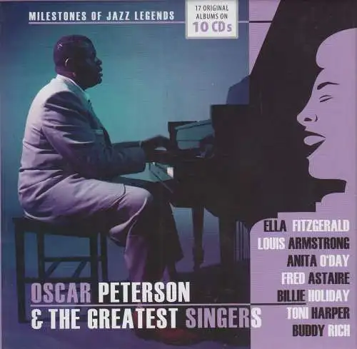 CD-Box: Peterson, Oscar, Oscar Peterson & The Greatest Singers, 10 CDs Documents