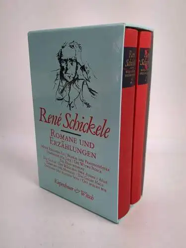 Buch: Romane und Erzählungen in 2 Bänden, Rene Schickele, Kiepenheuer & Witsch