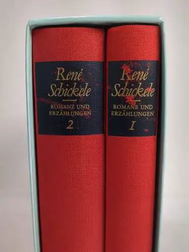 Buch: Romane und Erzählungen in 2 Bänden, Rene Schickele, Kiepenheuer & Witsch