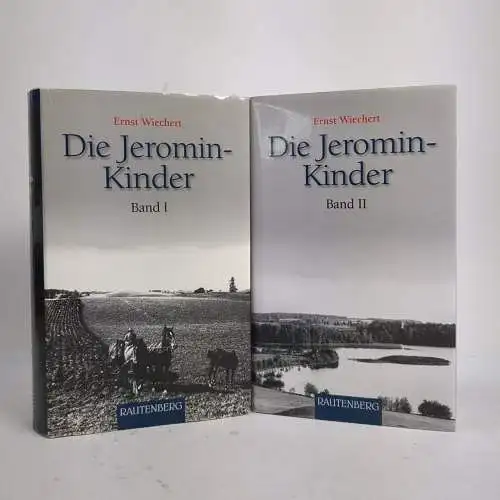 Buch: Die Jeromin-Kinder, Roman in zwei Bänden, Wiechert, Ernst. Rautenberg