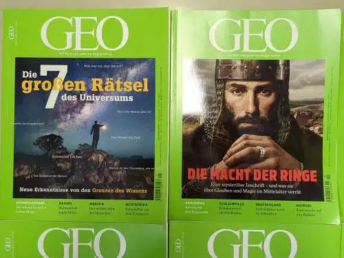 GEO Magazin Jahrgang 2020, Hefte 1-12 (komplett), Gaede, Gruner + Jahr