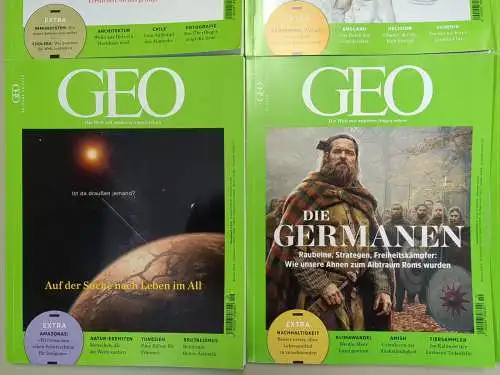 GEO Magazin Jahrgang 2020, Hefte 1-12 (komplett), Gaede, Gruner + Jahr