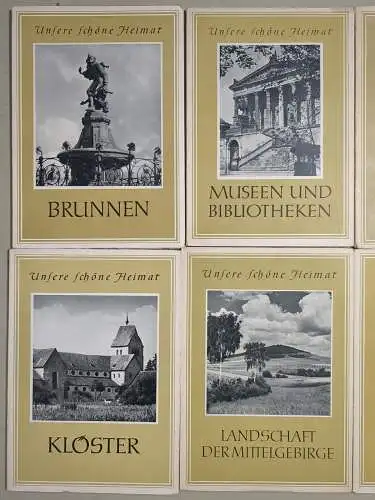 10 Bücher Unsere schöne Heimat: Rathäuser, Alpen, Museen, Bibliotheken, ...