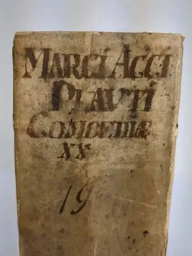 Buch: Marci Acci Plauti Comoediae XX. Superstites, Plautus, 1659, Tobiae Mevii