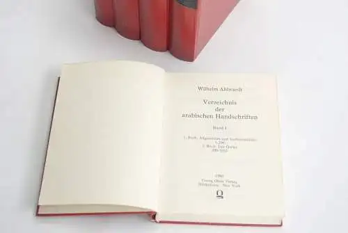 Buch: Verzeichnis der arabischen Handschriften, Band 1 - 10, Ahlwardt, Wilhelm