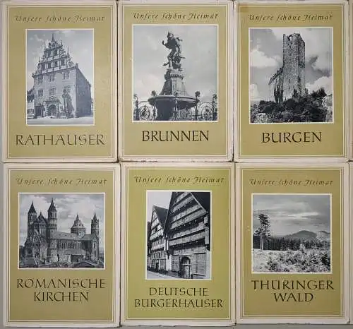 22 Bücher Unsere schöne Heimat: Rügen, Sächsische Schweiz, Deutsche Alpen ...