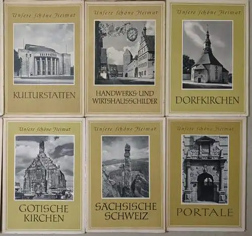 22 Bücher Unsere schöne Heimat: Rügen, Sächsische Schweiz, Deutsche Alpen ...