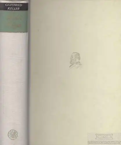 Buch: Trinkt o Augen, Keller, Gottfried. 1952, Volk und Buch Verlag