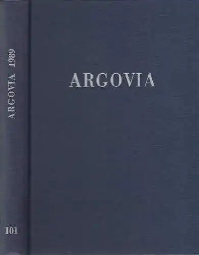 Buch: Argovia Band 100 / 1989, Verlag Sauerländer, gebraucht, sehr gut