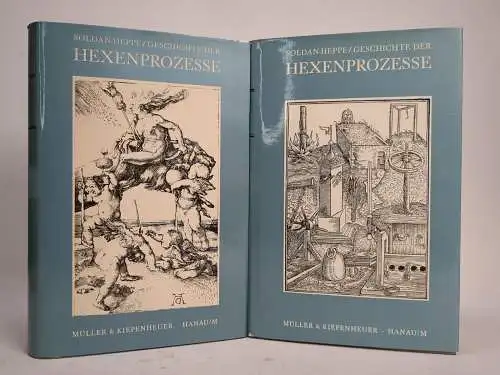 Buch: Geschichte der Hexenprozesse, Soldan-Heppe. 2 Bände, Müller & Kiepenheuer