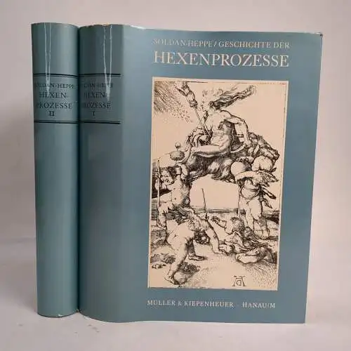 Buch: Geschichte der Hexenprozesse, Soldan-Heppe. 2 Bände, Müller & Kiepenheuer