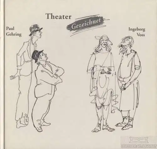 Buch: Theater - Gezeichnet, Schirmer, Lothar u.a. 1997, gebraucht, gut