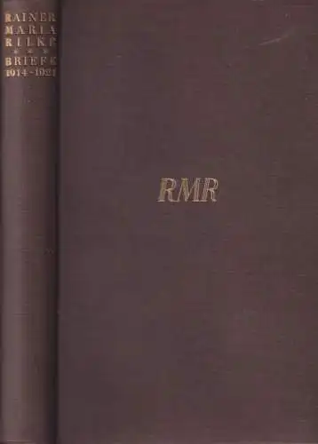 Buch: Briefe aus den Jahren 1941 bis 1921, Rilke, Rainer Maria, 1937, Insel