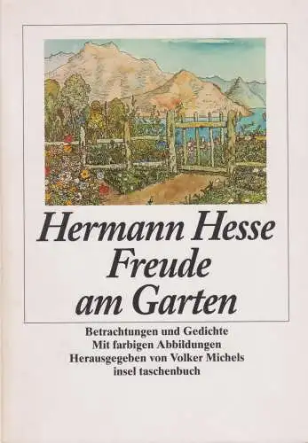 Buch: Freude am Garten, Hesse, Hermann, 2014, Insel Verlag, gebraucht, gut
