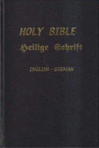 Biblia: Holy Bible - Heilige Schrift, 1999, Abana Books, englisch / deutsch