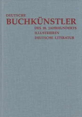 Buch: Deutsche Buchkünstler..., Gabel, Gernot, Universitäts- und Stadtbibl. Köln