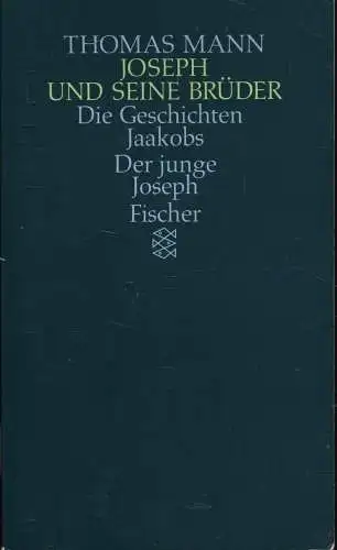 Buch: Joseph und seine Brüder 1, Mann, Thomas, 1990, Fischer Taschenbuch Verlag