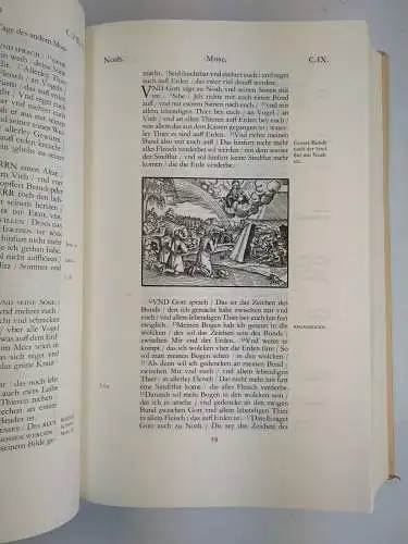 Buch: Die gantze Heilige Schrifft Deudsch, Luther, Martin. 2 Bände, 1972, WBG