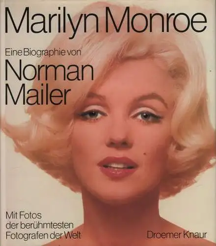 Buch: Marilyn Monroe, Mailer, Norman, 1973, Droemer Knaur