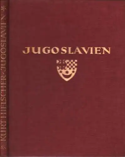 Buch: Jugoslavien, Hielscher, Kurt, 1926, Ernst-Wasmuth-Verlag, Orbis Terrarum