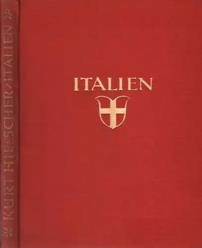 Buch: Italien, Hielscher, Kurt, 1929, Ernst-Wasmuth-Verlag, Orbis Terrarum