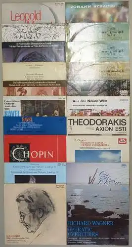 20 verschiedene Klassik Schallplatten 12" LP, Vinyl, Konvolut, Bundle, Corelli