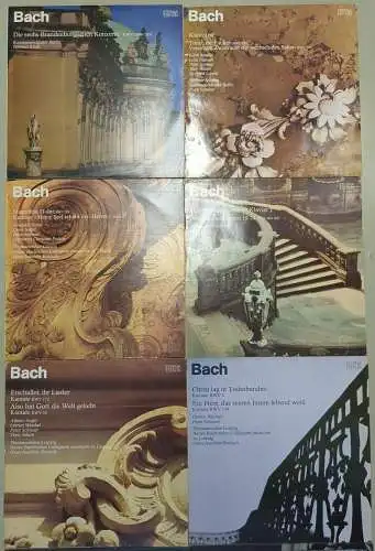 10x Johann Sebastian Bach Eterna Edition Schallplatten 12" LP, Klassik, Vinyl