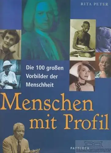 Buch: Menschen mit Profil, Peter, Rita. 2002, Pattloch Verlag, gebraucht, gut