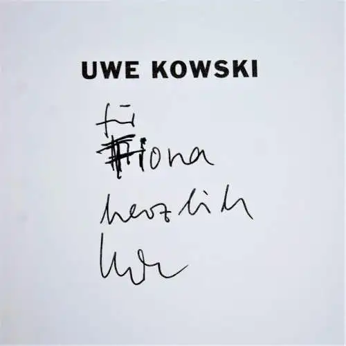 Buch: Uwe Kowski, Küster, Ulf / Ohlsen, Nils. 2008, gebraucht, gut