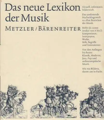 Buch: Das neue Lexikon der Musik, Noltensmeier, Ralf. 4 Bände, 1996