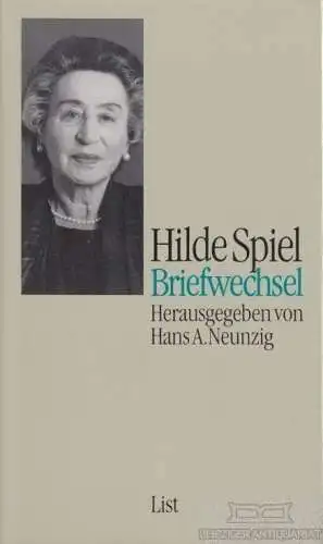 Buch: Briefwechsel, Spiel, Hilde. 1995, Paul List Verlag, gebraucht, gut