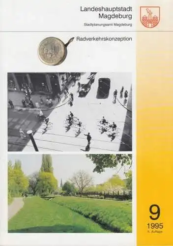 Buch: Radverkehrskonzeption, Lemm, Thomas. 1995, Magdeburger Druckerei
