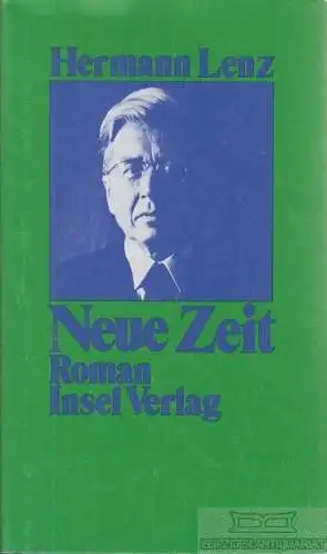 Buch: Neue Zeit, Lenz, Hermann. 1978, Insel Verlag, Roman, gebraucht, gut