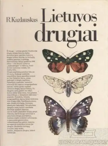 Buch: Lietuvos drugiai, Kazlauskas, R. 1984, Leidykla Mokslas Verlag