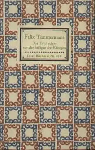 Insel-Bücherei 362, Das Triptychon von den heiligen drei Königen, Timmerman 4786