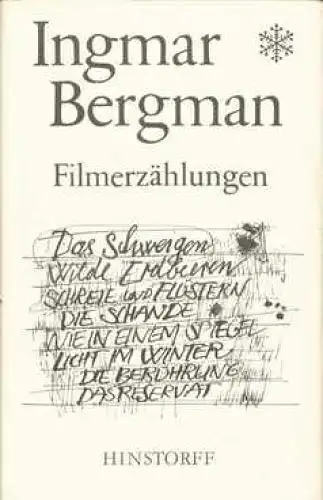 Buch: Filmerzählungen, Bergman, Ingmar. 1977, Hinstorff Verlag, gebraucht, gut