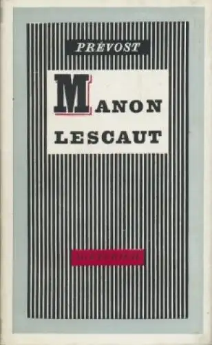 Sammlung Dieterich 121, Manon Lescaut, Prevost, A. F. 1962, gebraucht, gut