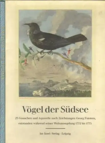 Buch: Vögel der Südsee, Forster, Georg. 1971, Insel-Verlag, gebraucht, gut
