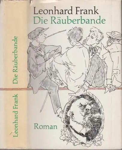 Buch: Die Räuberbande, Frank, Leonhard. 1967, Aufbau Verlag, Roman