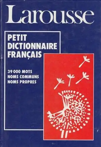 Buch: Petit dictionnaire francais. 1992, Larousse Verlag, gebraucht, gut