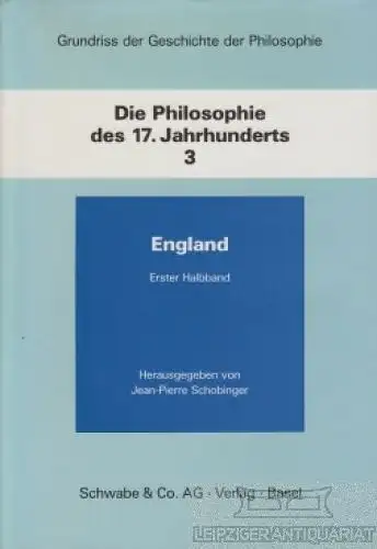 Buch: Die Philosophie des 17. Jahrhunderts, Asbach-Schnitker. 1988 183365