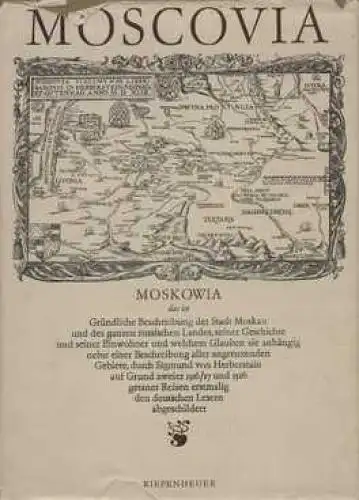 Buch: Moskowia, Herberstain, Sigmund. 1975, Kiepenheuer Verlag, gebraucht, gut