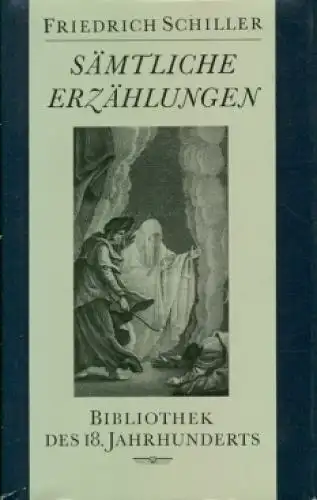 Buch: Sämtliche Erzählungen, Schiller, Friedrich. 1985, Insel Verlag