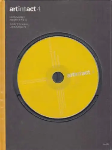 artintact 4, CD-ROMagazin interaktiver Kunst. Shaw, Jeffrey, 1997, Cantz Verlag